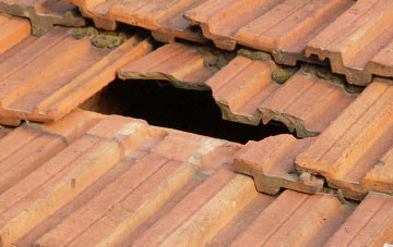 roof repair Gold Cliff, Newport
